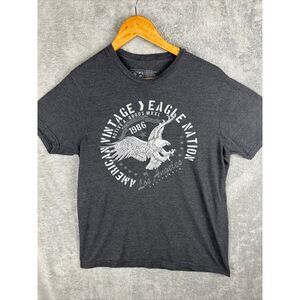 American Eagle Outfitters Women's Gray Short Sleeve T-Shirt Medium‎